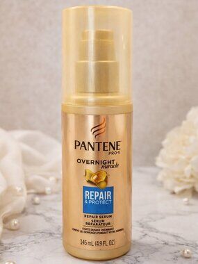 Pantene Pro-V Repair & Protect Overnight Miracle Repair Serum, NEW, 4.9 ounces